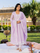 Tanisha Mul Cotton Anarkali Suit Set