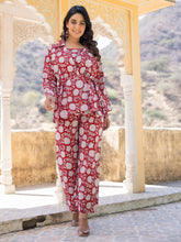 Red Hand Block CO ORD Set