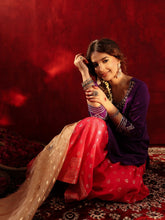 Noor-e-Ishq Silk Sharara Suit Set