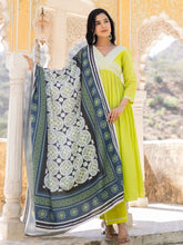 Sneha Mul Cotton Anarkali Suit Set