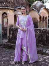 Afsana Satin Gota Work Farsi Set