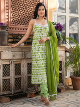 ASHEERA Green Tie Dye Suit Set