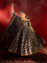 Shyamal Silk Anarkali Suit Set