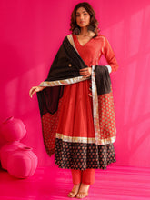 Vihaana Mirror Work Anarkali Suit Set
