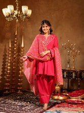 Pink Charm Gota Hand Embroidered Suit Set