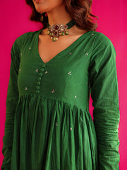 Mayuri Sequin Anarkali Suit Set