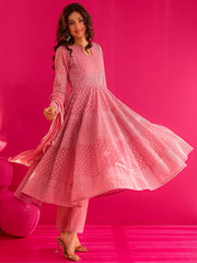 Radhika Georgette Embroidered Anarkali Suit Set