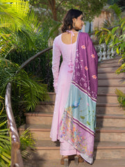 Radhika Mul Cotton Anarkali Suit Set