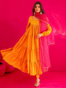 Miraya Pure Cotton Hand Sequins Work Anarkali Suit Set