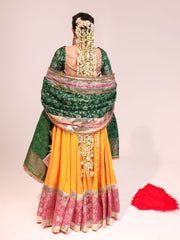 Anubhuti Silk Lehenga Set