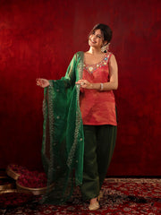 Aafreen Hand Embroidered Farasi Salwar Set