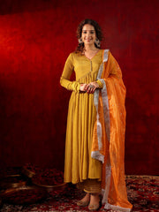 Sunehri Rasam Anarkali Suit Set