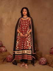 Bhumi Cotton Anarkali Suit Set