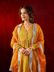 Sunehri Rasam Anarkali Suit Set