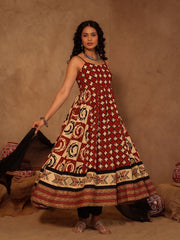 Bhumi Cotton Anarkali Suit Set