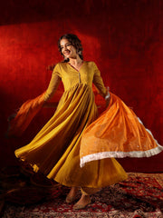 Sunehri Rasam Anarkali Suit Set