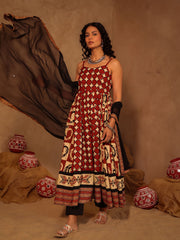 Bhumi Cotton Anarkali Suit Set