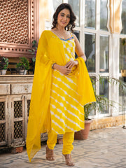 Chanda Mirror Work Cotton Suit Set