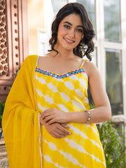Chanda Mirror Work Cotton Suit Set