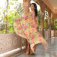 Asheera Yellow Floral Pearl Lace Pre Stitched 1 min Saree