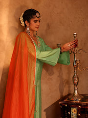 Bedamati Silk Zardozi Suit Set