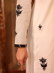 Renuka Embroidered Cotton Kurta Set
