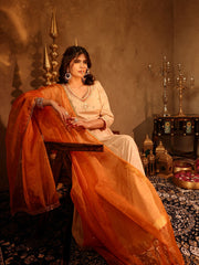 Siya Silk Hand Embroidery Anarkali Suit Set