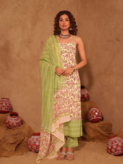 Saloni Floral Hand Block Print Cotton Kurta Set