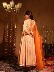 Siya Silk Hand Embroidery Anarkali Suit Set