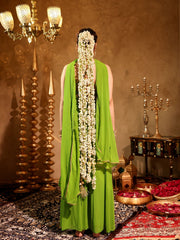 Heeriye Green Zardozi Sharara Set