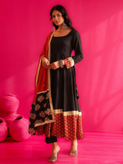 Trisha Mirror Work Anarkali Suit Set