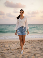 Snow White Pure Cotton Top