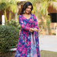 Aarohi Floral Printed Georgette Anarkali Suit Set