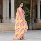 Asheera Yellow Floral Lace Work Pre Stitched 1 min Saree