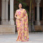 Asheera Yellow Floral Lace Work Pre Stitched 1 min Saree